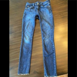 Rag and bone skinny ankle jeans size 25
